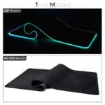 Grand tapis de souris gamer LED