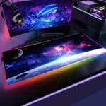 Tapis de souris gamer LED