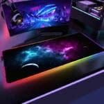 Tapis souris gamer RGB