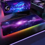 Tapis souris gamer RGB