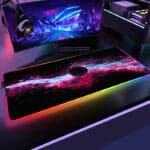 Tapis souris gamer RGB