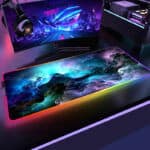 Tapis souris gamer RGB