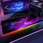 Tapis souris gamer RGB